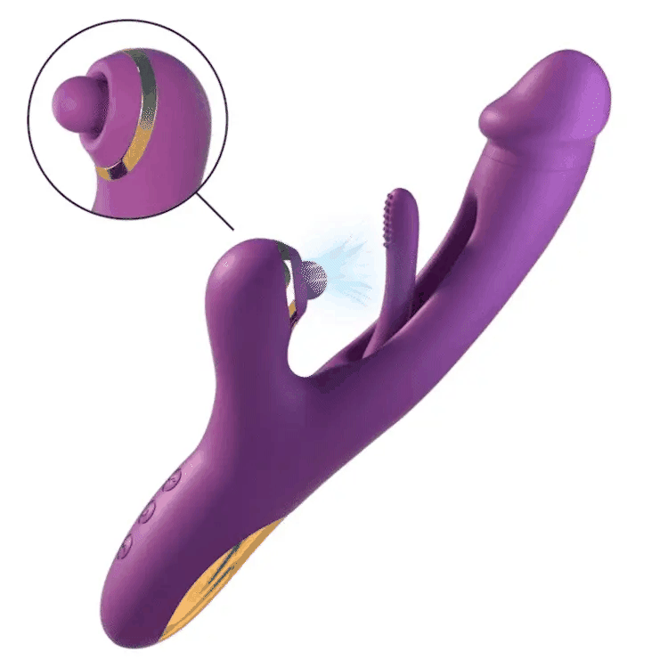 Flapmuse - Rabbit Vibrator Flapping Touch For G-spot & Clit Bliss