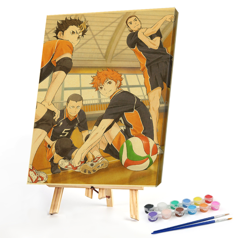 

40*50CM - Paint By Numbers - Volleyball Player, 501 Original