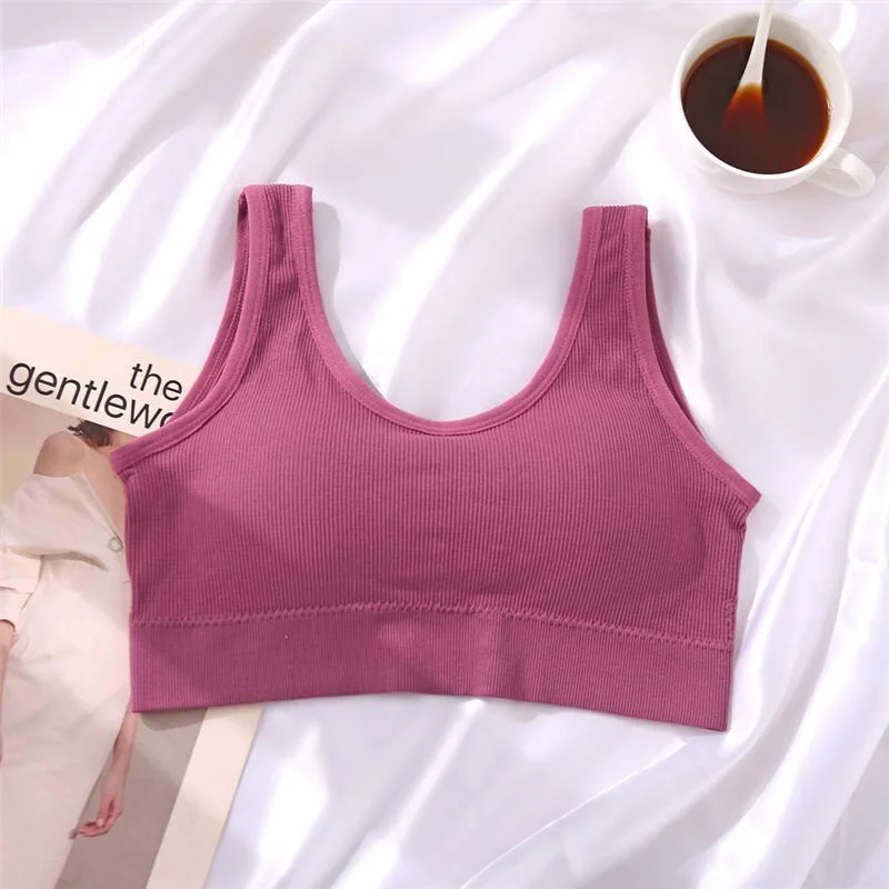 Women Tops Female Crop Top Stretch Camisoles  Fashion Vest Sleeveless Cotton Tank Top Cami Black White Solid Color Sexy Backless