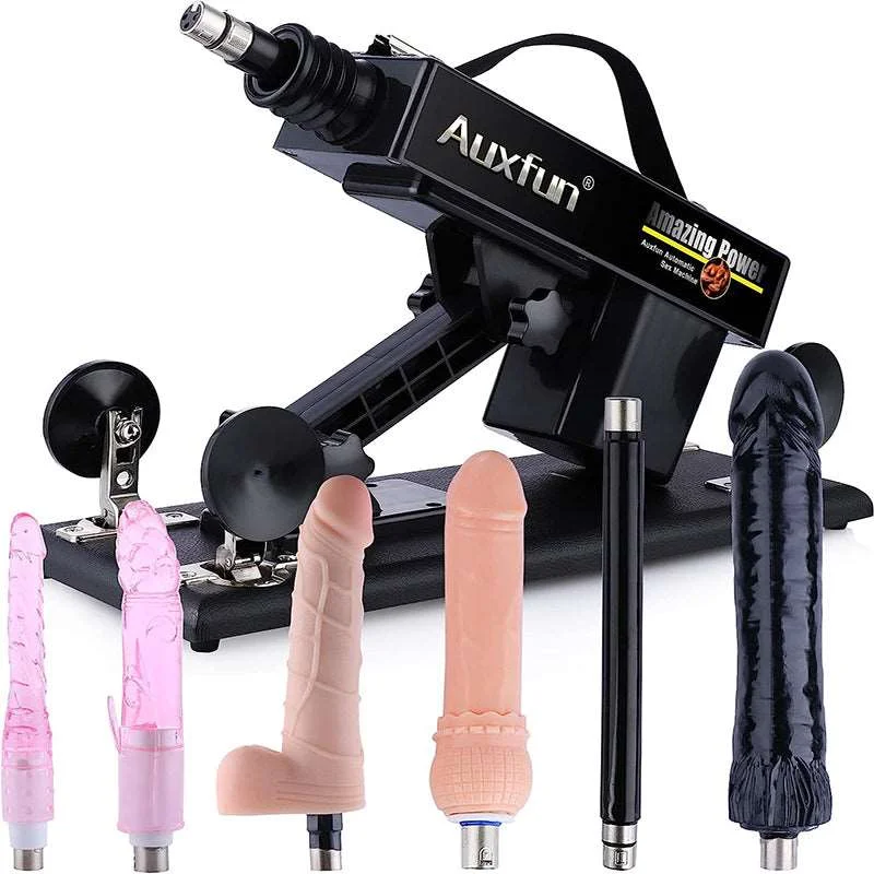Aircraftcup™ - Automatic Sex Machine Sex Toys,Thrusting Machines for Men Women,Love Machine Device Gun with 6 Attachments