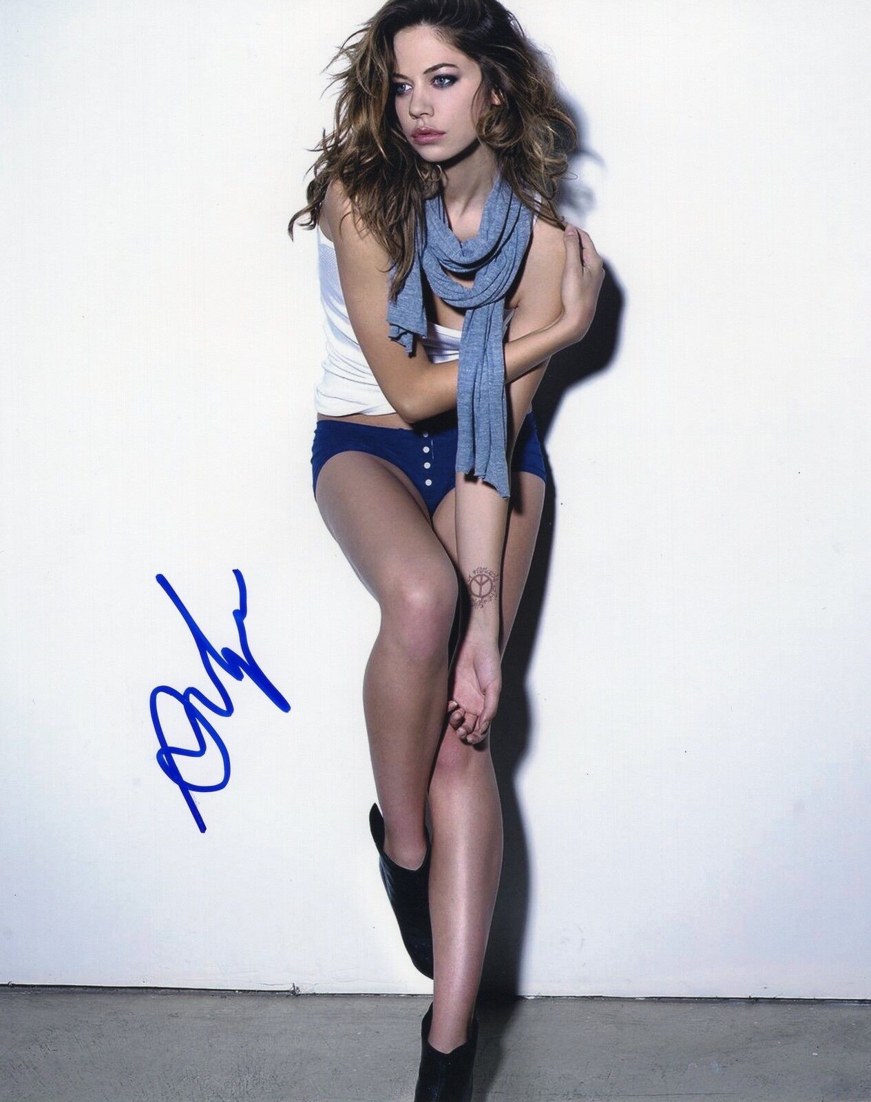 Analeigh Tipton Sexy Model Crazy Stupid Love Signed 8x10 Photo Poster painting w/COA #1