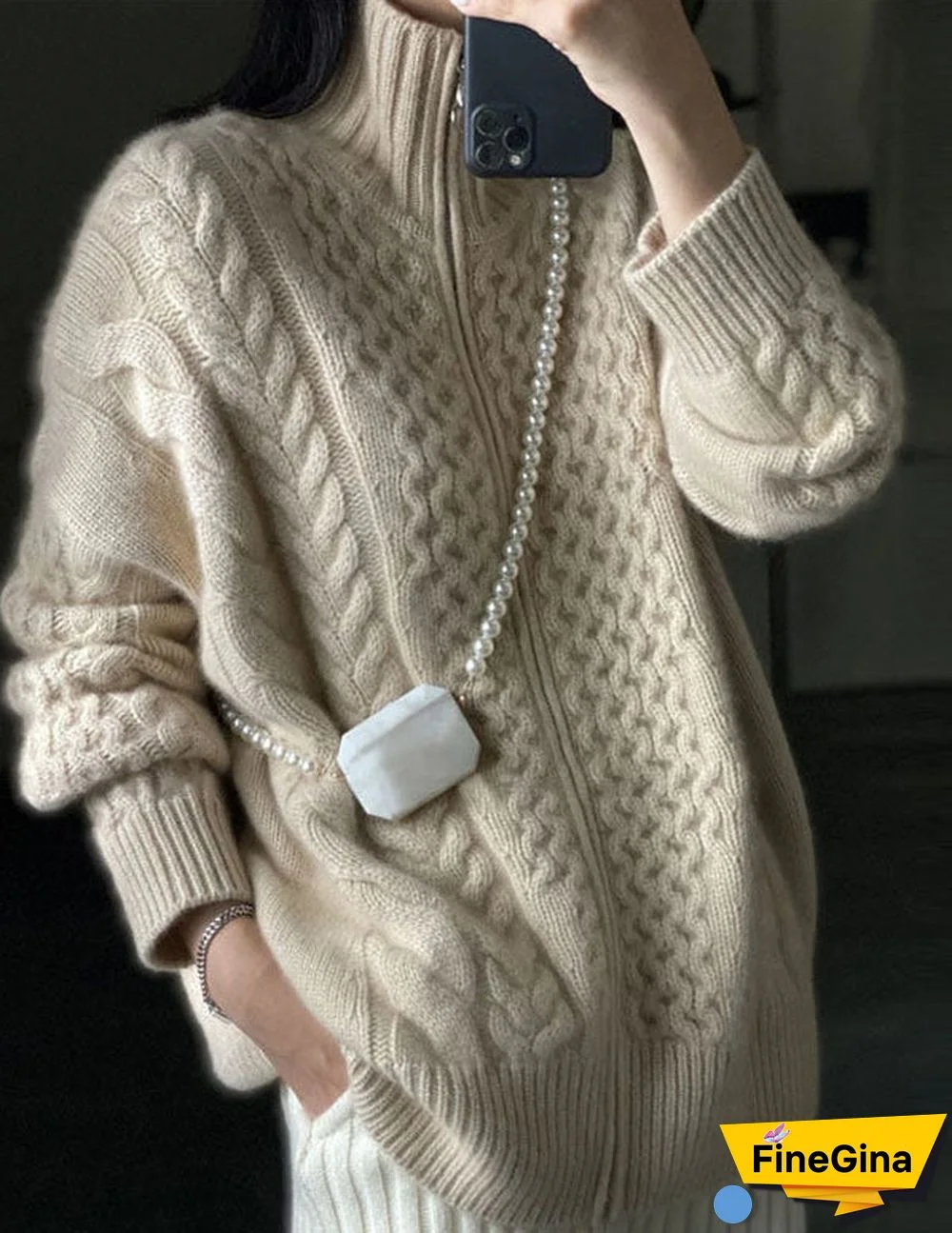 Comfy Plain Long Sleeve Cardigan