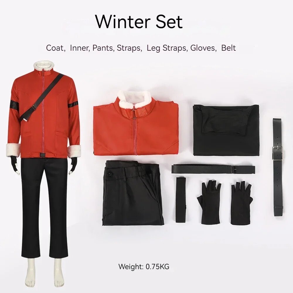 [Wetrose] Stark Winter Cosplay Costume Coat Frieren  Beyond Journey's End Sousou no Furiiren Shutaruku Full Set Christmas Xmas