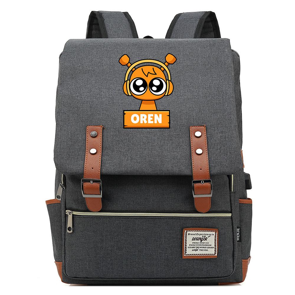 Mayoulove Sprunki Pattern Backpack Lightweight Durable Design for School and Outdoor Activities-Mayoulove