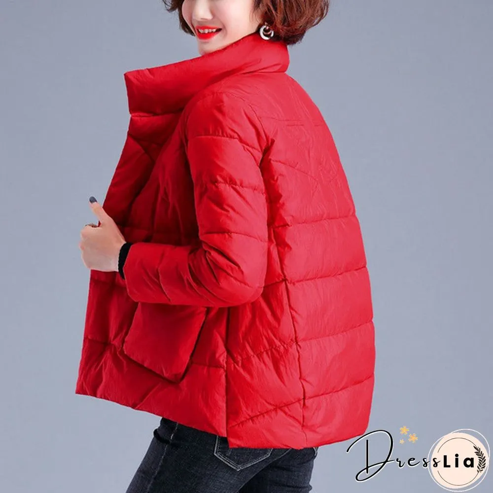 New Women Winter Down Jackets Warm Long Slim Coat And Jacket Female Big Swing Women Snow Outwear