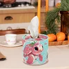 DIY Diamond Painting Handmade Tissue Holder Rhinestones Decorative Tissue Box