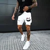 Men's Smiley Shorts Performance Shorts by Inlyline