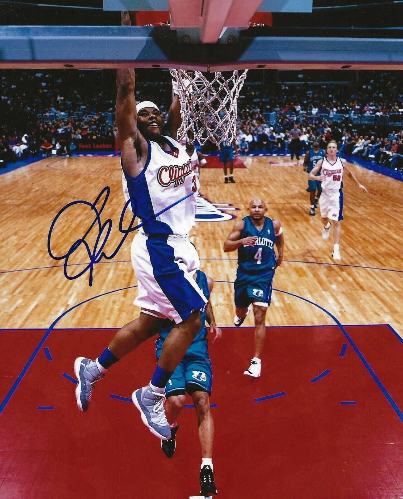 Quentin Richardson signed LA Los Angeles Clippers 8x10 Photo Poster painting autographed 2