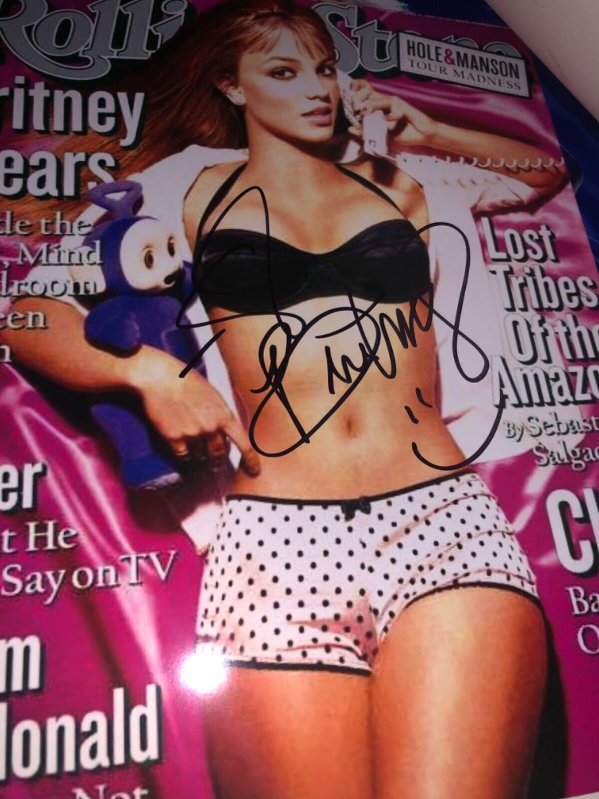 Britney Spears Signed 8 x10 Photo Poster painting sexy picture super duper hot hott