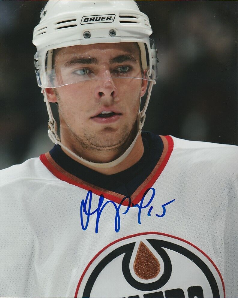 JOFFREY LUPUL SIGNED EDMONTON OILERS 8x10 Photo Poster painting #1 Autograph