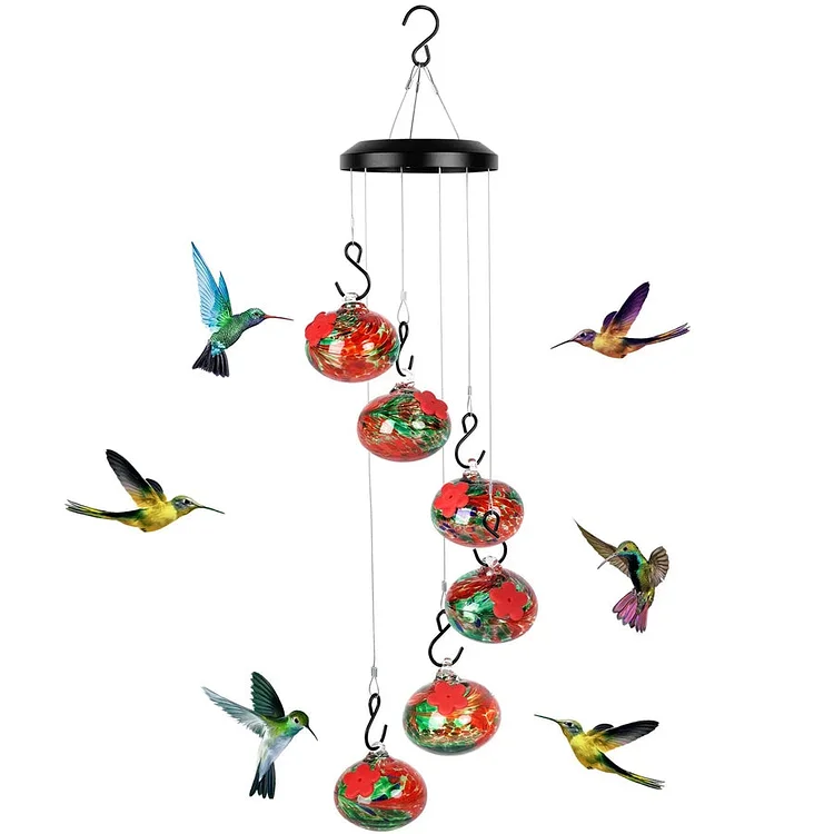 Charming Wind Chimes Hummingbird Feeder – Last Day Sale 70% OFF