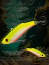 6Pcs Fishing Lure Vibration Artificial Hard Baits 7cm 16g Swimbait Fishing Bait