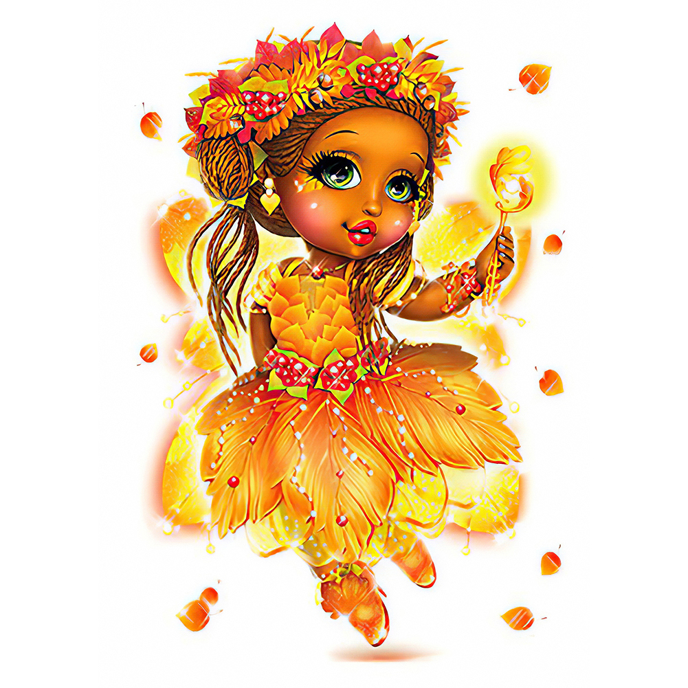 

Sweet Girl - Round Drill Diamond Painting - 30*40CM, 501 Original