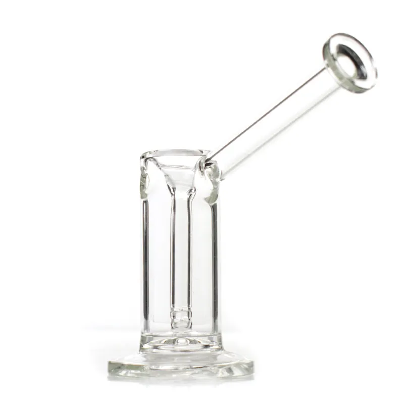 Grav glass bubbler pipe for smoking 