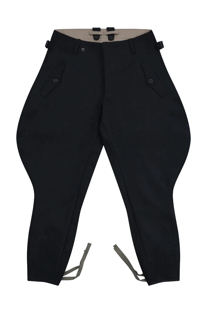   HJ German Black Wool Breeches German-Uniform