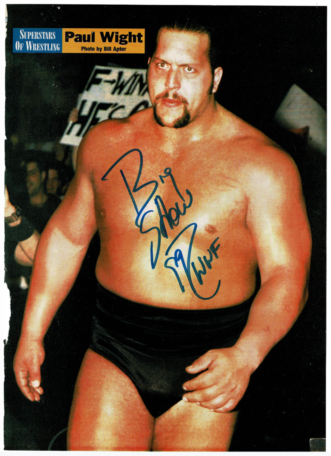 The Big Show signed autographed magazine Photo Poster painting! RARE! AMCo Authenticated! 13441