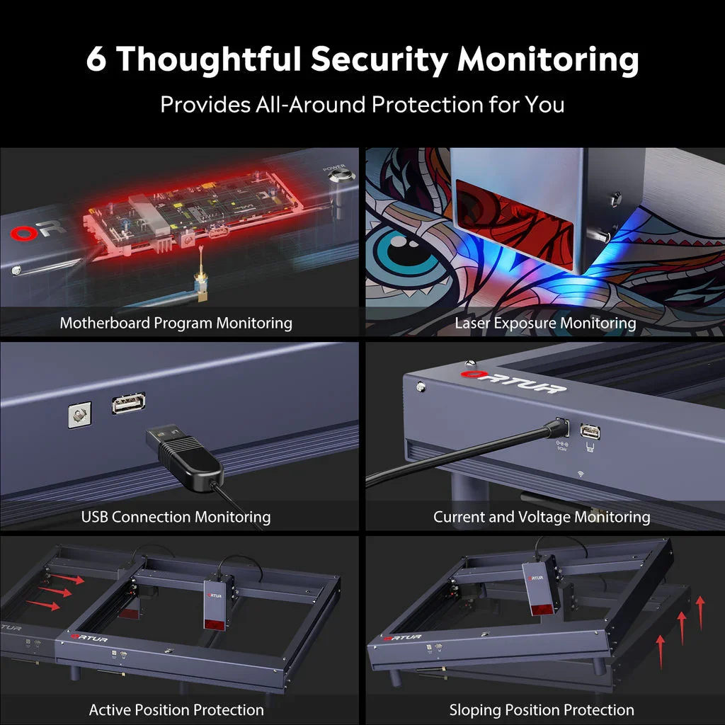 Ortur H10 Mașină de gravat și tăiat cu laser