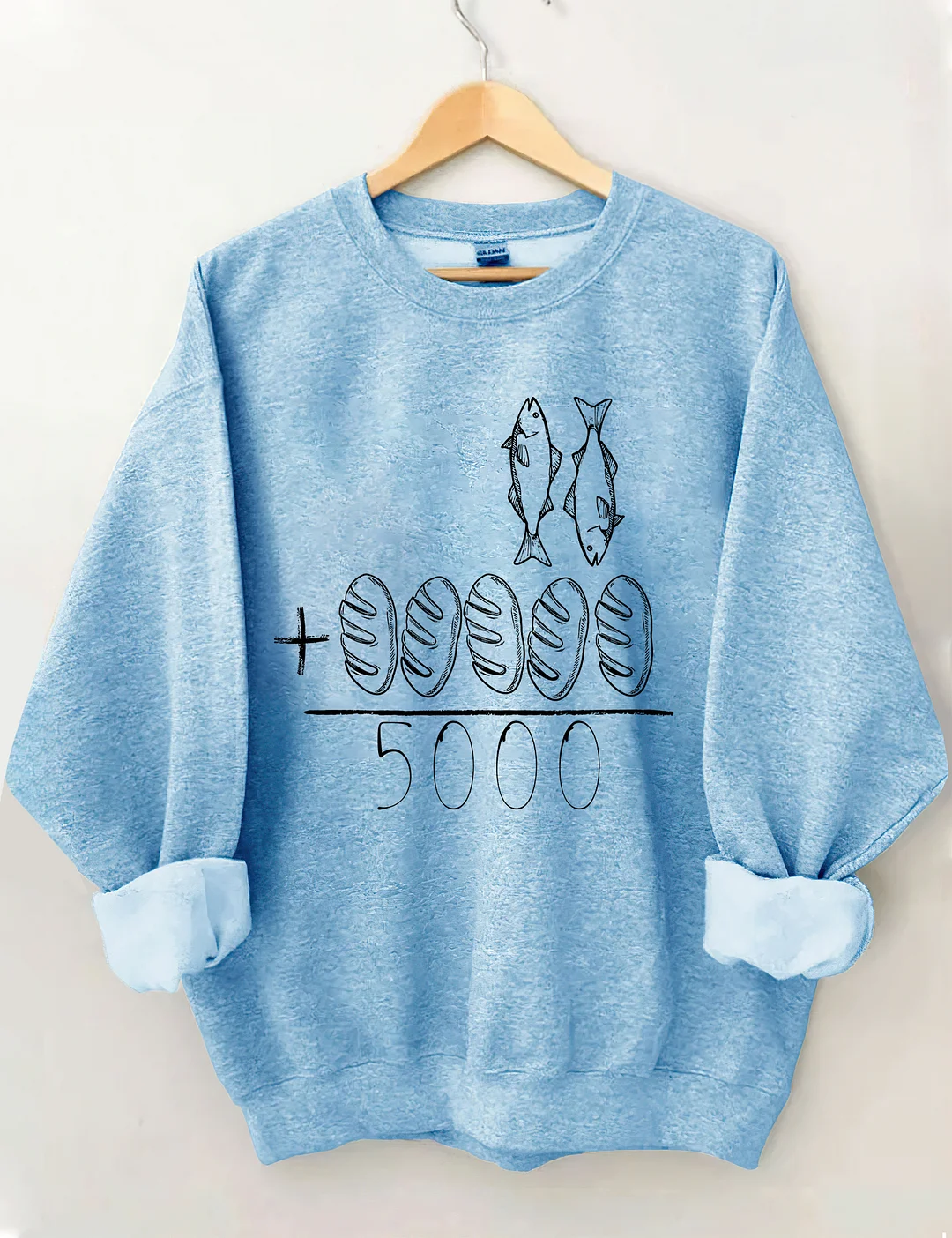 Jesus Feeds The 5000 Sweatshirt