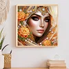 Orange Beauty-Special Shaped Diamond Painting