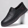 Casual soft sole soft surface versatile leather shoes