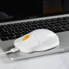 Simplemill Firefly Bluetooth Wireless Mouse Silent 2.4G Dual Mode Rechargeable Long-lasting Battery Life