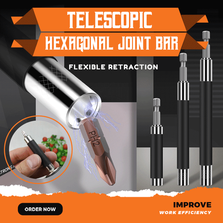 Telescopic Hexagonal Joint Bar（50% OFF）