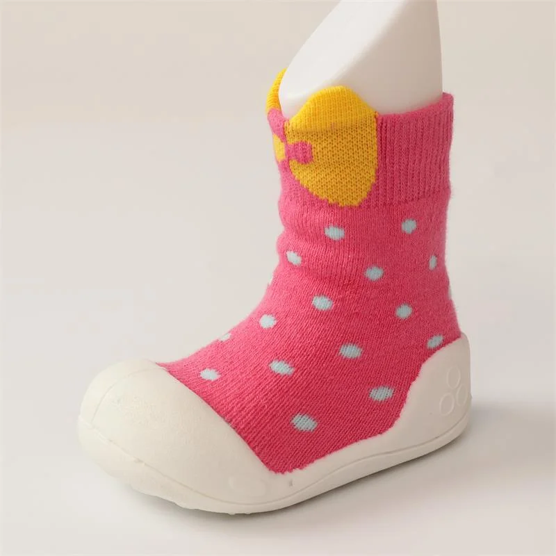 Baby Shoes Boy Girl Rubber Sneaker Cotton Soft Anti-Slip Sole Newborn Infant First Walkers Toddler Casual Outdoors Crib Shoes