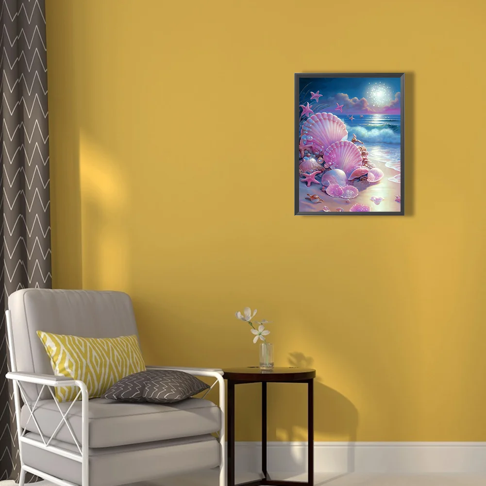 Diamond Painting - Full Round Drill - Beach(30*40cm)