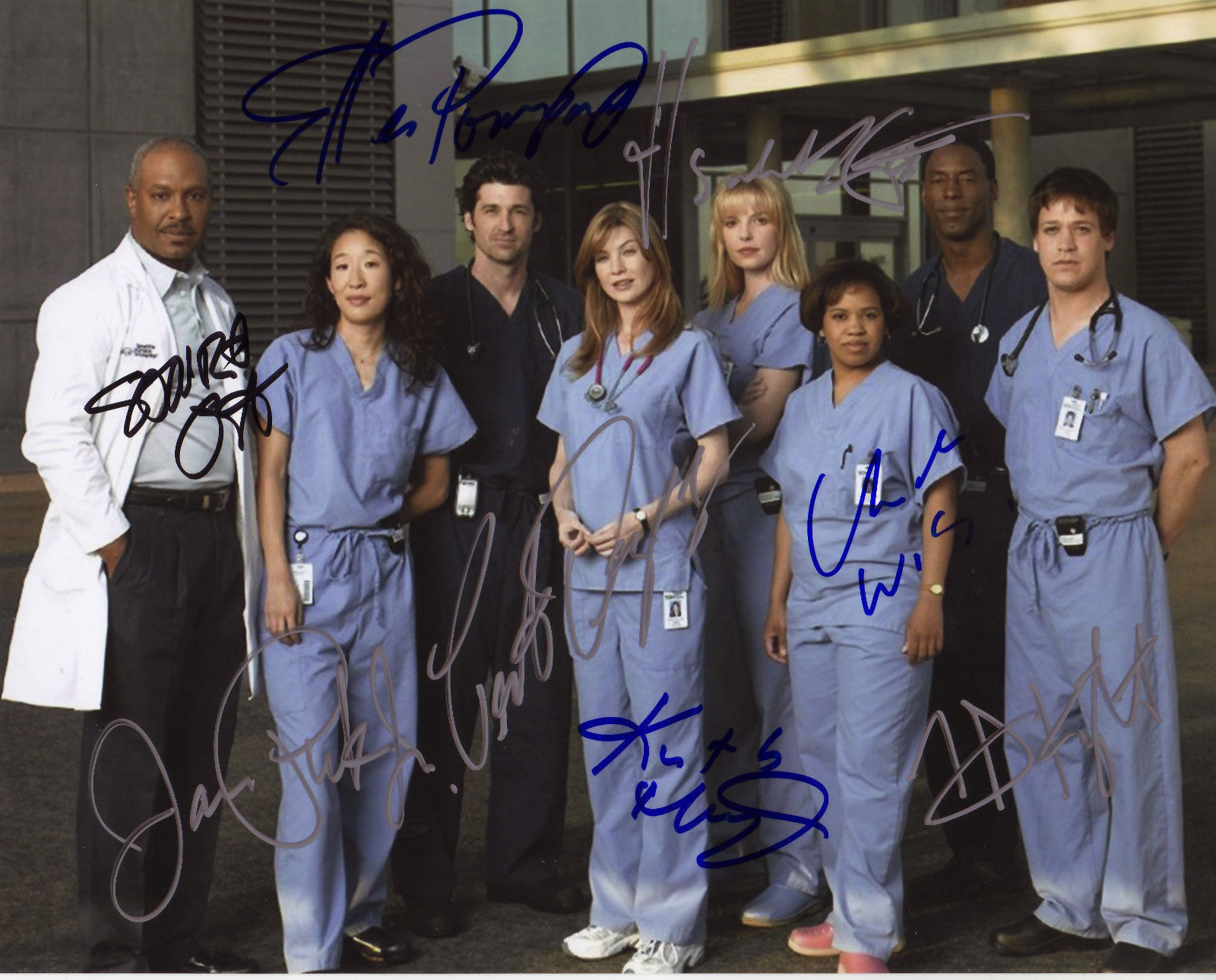 GREYS ANATOMY AUTOGRAPH SIGNED PP Photo Poster painting POSTER