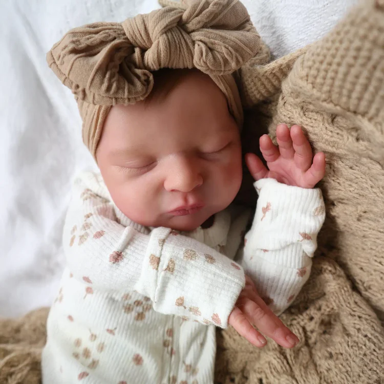  12"&16" Flexible Solid Platinum Liquid Full Silicone Reborn Doll Baby Boy or Girl Lousary and Varbiar - Reborndollsshop®-Reborndollsshop®