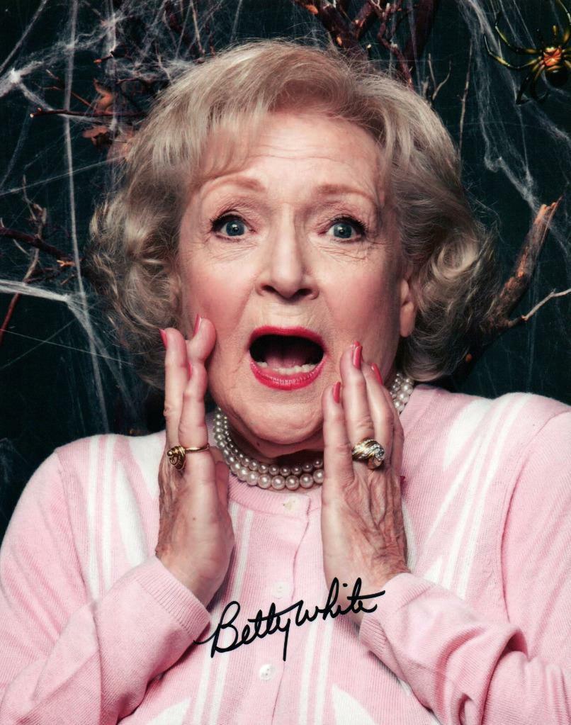 Betty White autographed 8x10 Picture signed Photo Poster painting and COA