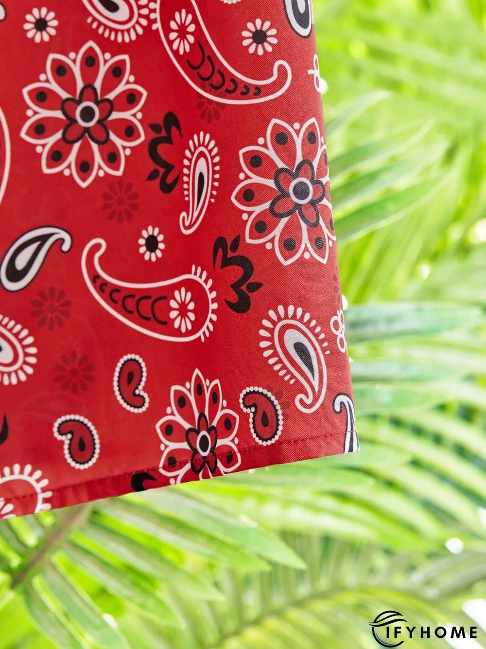 Women's Weekend Daily Casual Floral V Neck Loose Three Quarter Sleeve Top | IFYHOME