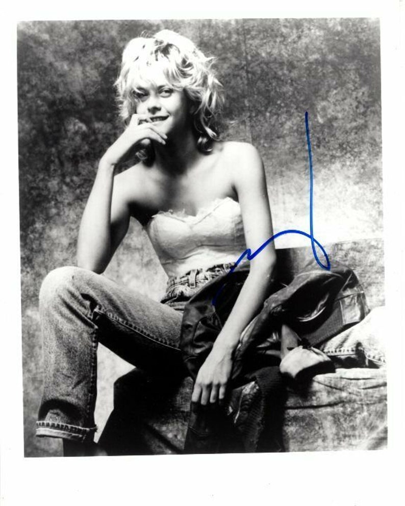 Meg ryan signed autographed promised land bev Photo Poster painting