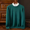 Men's Crew Neck Knitted Sweater