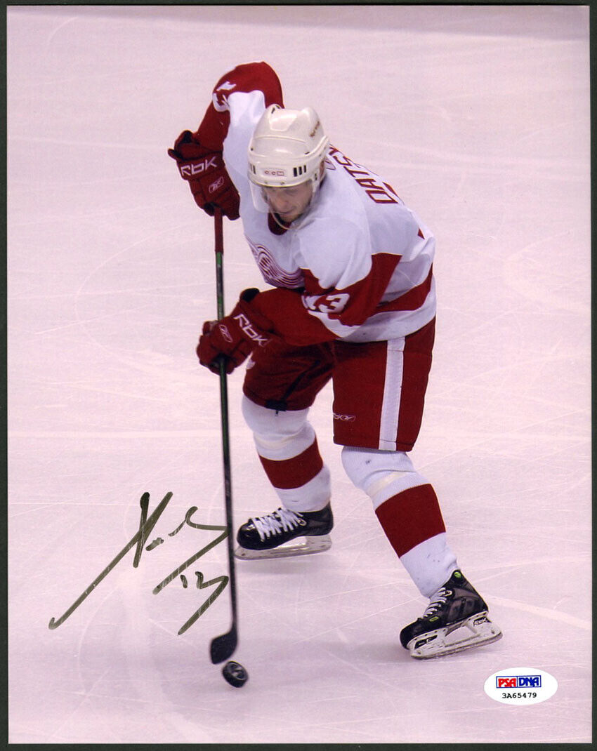 Pavel Datsyuk SIGNED 8x10 Photo Poster painting Detroit Red Wings ITP PSA/DNA AUTOGRAPHED