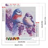 Diamond Painting - Full Round Drill - Birds(Canvas|30*30cm)