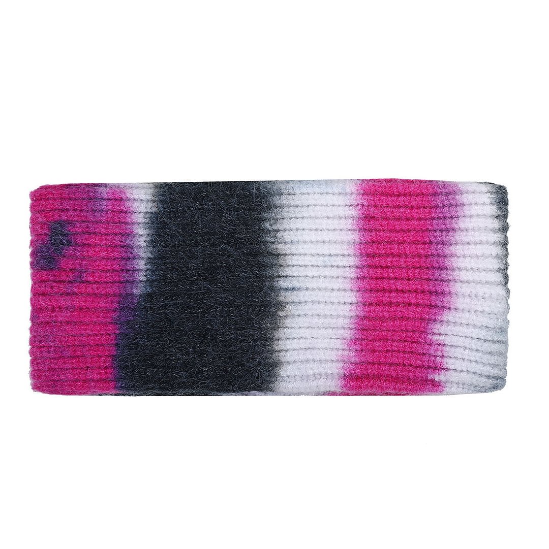 Fashion Multicolored Tie Dye Elastic Sports Hairband