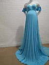 Maternity Photo Shoot Full Pregnancy Chiffon Long Tail Dresses