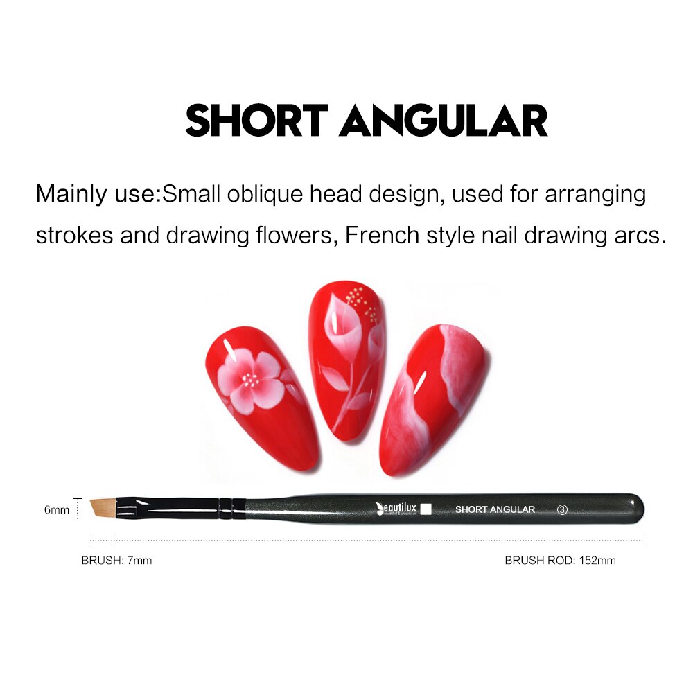 Wooden Handle Nail Brush| 12 styles