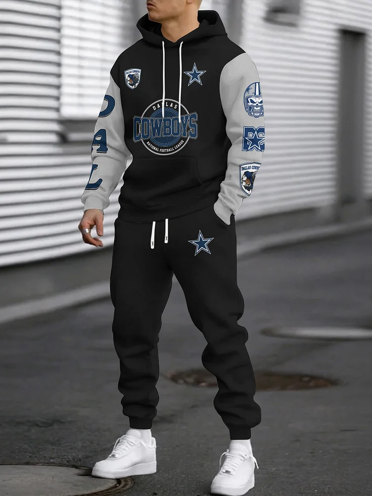 Dallas Cowboys Hoodie & Pants 2 Pieces Set