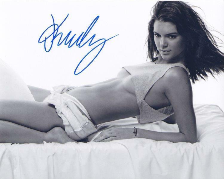 REPRINT - KENDALL JENNER Hot Sexy Autographed Signed 8 x 10 Photo Poster painting Poster RP