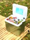 Outdoor Cooler Box Portable Camping Refrigerator 13L Fresh-Keeping Incubator
