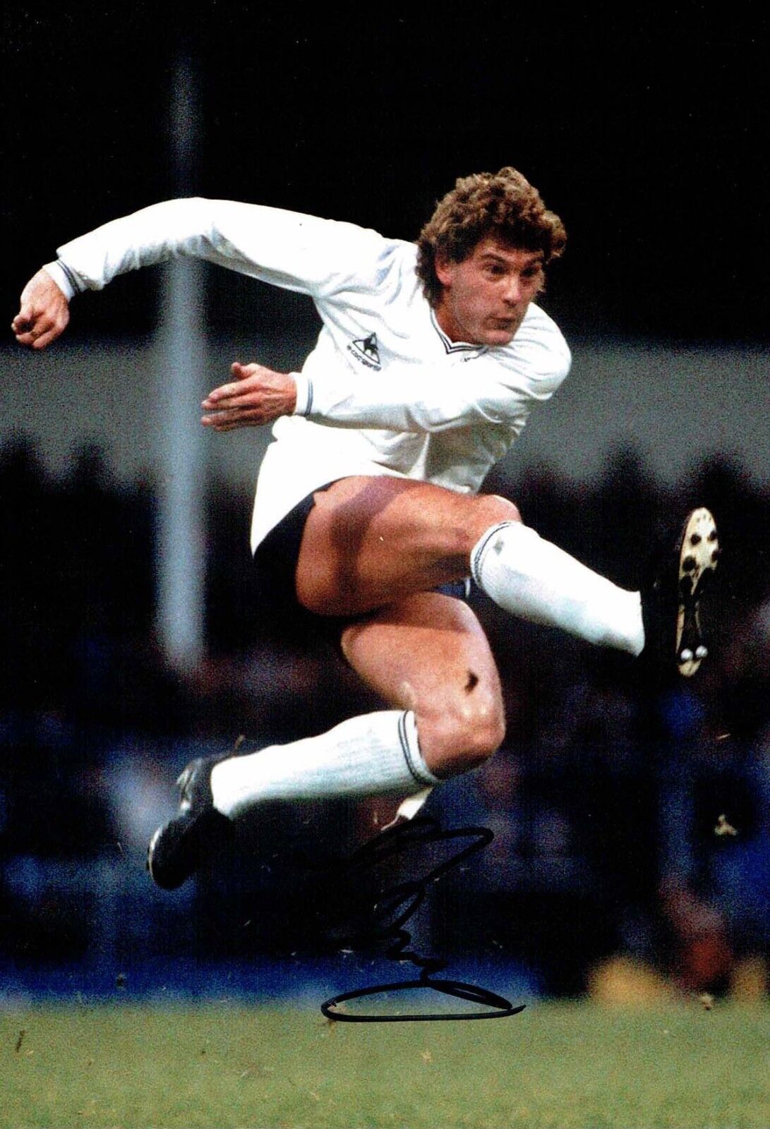 Glenn HODDLE SIGNED Autograph 12x8 Photo Poster painting AFTAL COA Spurs & England Football