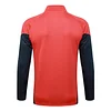 25/26 Bayern Munich orange color long zipper Training Jacket Set