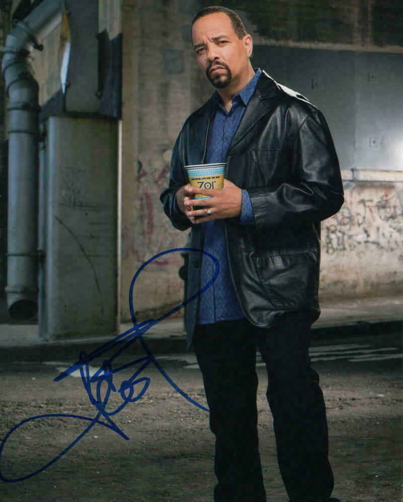 Ice T Autographed Signed 8x10 Photo Poster painting ( Law and Order SVU ) REPRINT