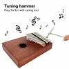 kalimba Piano Professional Wooden 17 Key Kalimba Solid Wood Thumb Piano Musical Instrument