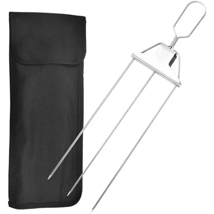 ⏰Historical Lowest Price: Save 49%- Triple-Grill Pro Stainless Steel Skewers 
