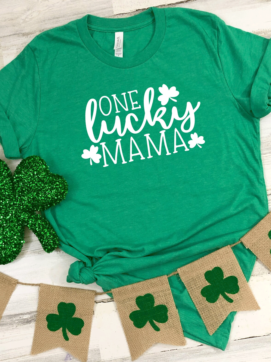 One Lucky Mama St Patrick's Day T-Shirt