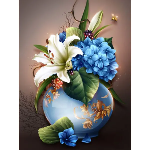 Diamond Painting - Full Round/Square Drill - Flower(30*40 - 50*60cm)