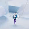 Bird Stud Earrrings Necklace  925 Sterling Silver